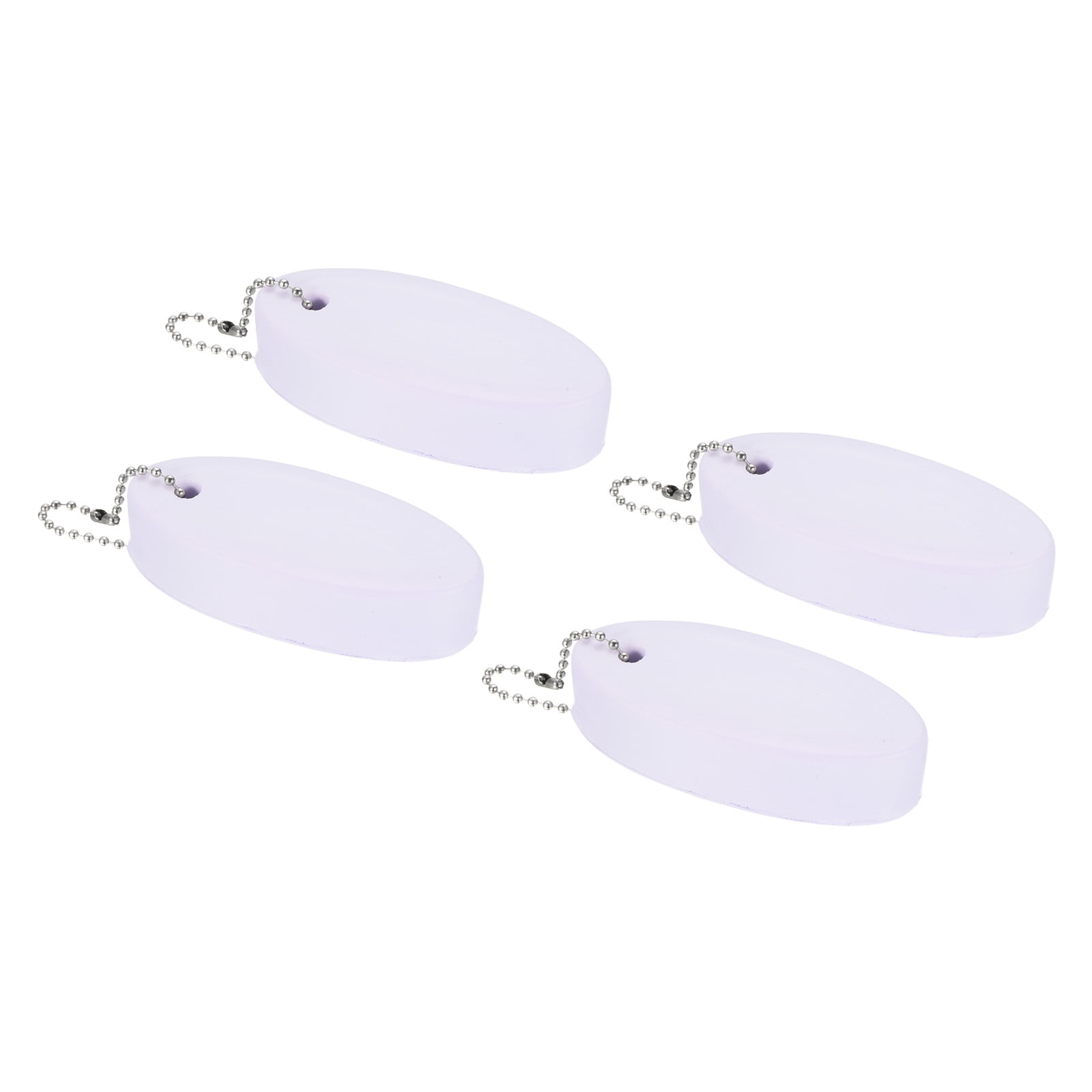 Uxcell Floating Keychain Oval Key Chain Buoyant Keyrings for Boating ...