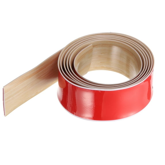 Uxcell Floor Transition Strip 2" 6.56ft Self-Adhesive Divider Strip Yellow