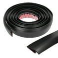 thumbnail image 1 of Uxcell Floor Transition Strip Self Adhesive, Cover for Uneven Floors 0.5" x 9.8ft Black, 1 of 6
