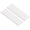 thumbnail image 1 of Uxcell Floral Water Tubes with Cap, 20 Pcs 0.6" ID x 2.8" Plastic Bottle White, 1 of 6