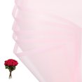 thumbnail image 1 of Uxcell Flower Gift Wrapping Paper, Waterproof Bouquet Wrap for Wedding DIY Craft Pink Edge Pink, 1 of 7