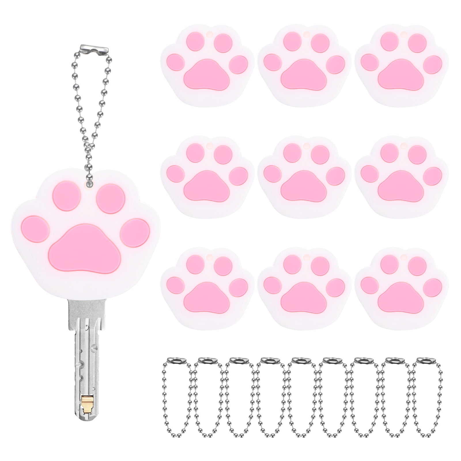 Uxcell Flower Key Covers Caps [10Pcs] - Cute Key Toppers Identifiers ...