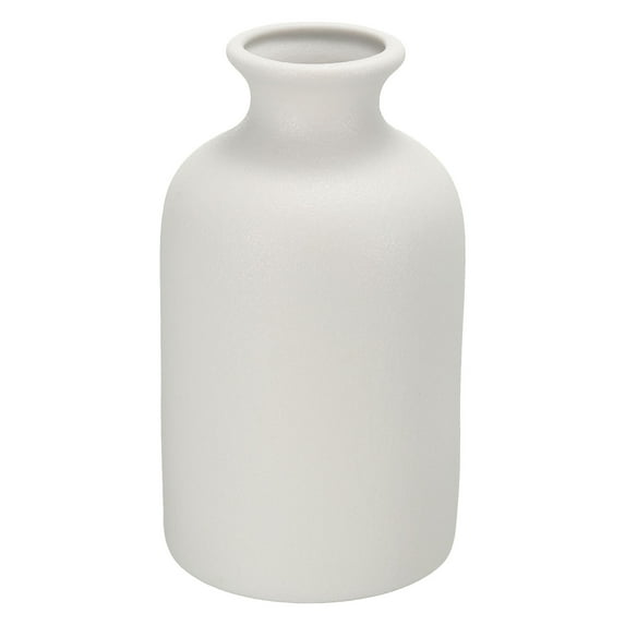 Uxcell Flower Vase, Ceramic Floral Vase Flower Arrangement Decor Centerpieces, White