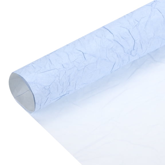 Uxcell Flower Wrapping Paper, Waterproof Bouquet Wrapping Paper, Gift Wrapping Paper (Blue, 23.6 x 23.6 Inch, 5Pcs)