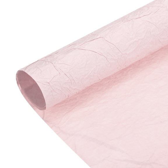 Uxcell Flower Wrapping Paper, Waterproof Bouquet Wrapping Paper, Gift Wrapping Paper (Pale Pink, 23.6 x 23.6 Inch, 10Pcs)