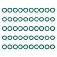 thumbnail image 1 of Uxcell 50Pcs Fluorine Rubber O-Ring FKM Seal Gasket Green 0.28 x 0.43", 1 of 7