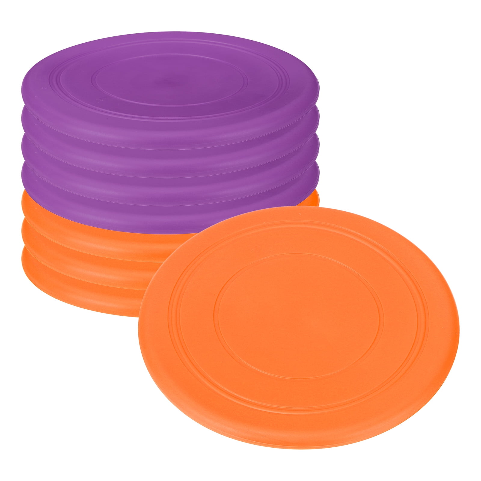 Uxcell Flying Disc Soft Silicone Colorful Flying Disk Flyer for Outdoor ...