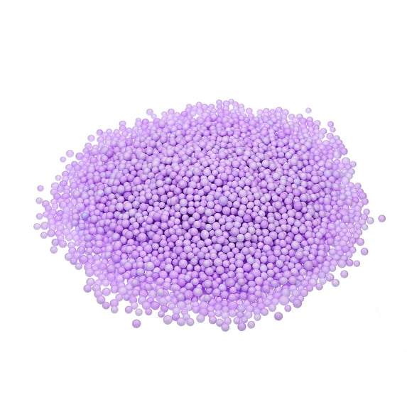 Uxcell Foam Beads Foam Balls for DIY Dolls Filling Party Decoration 1 Pack Approx. 8000 Pcs Purple 4-6mm