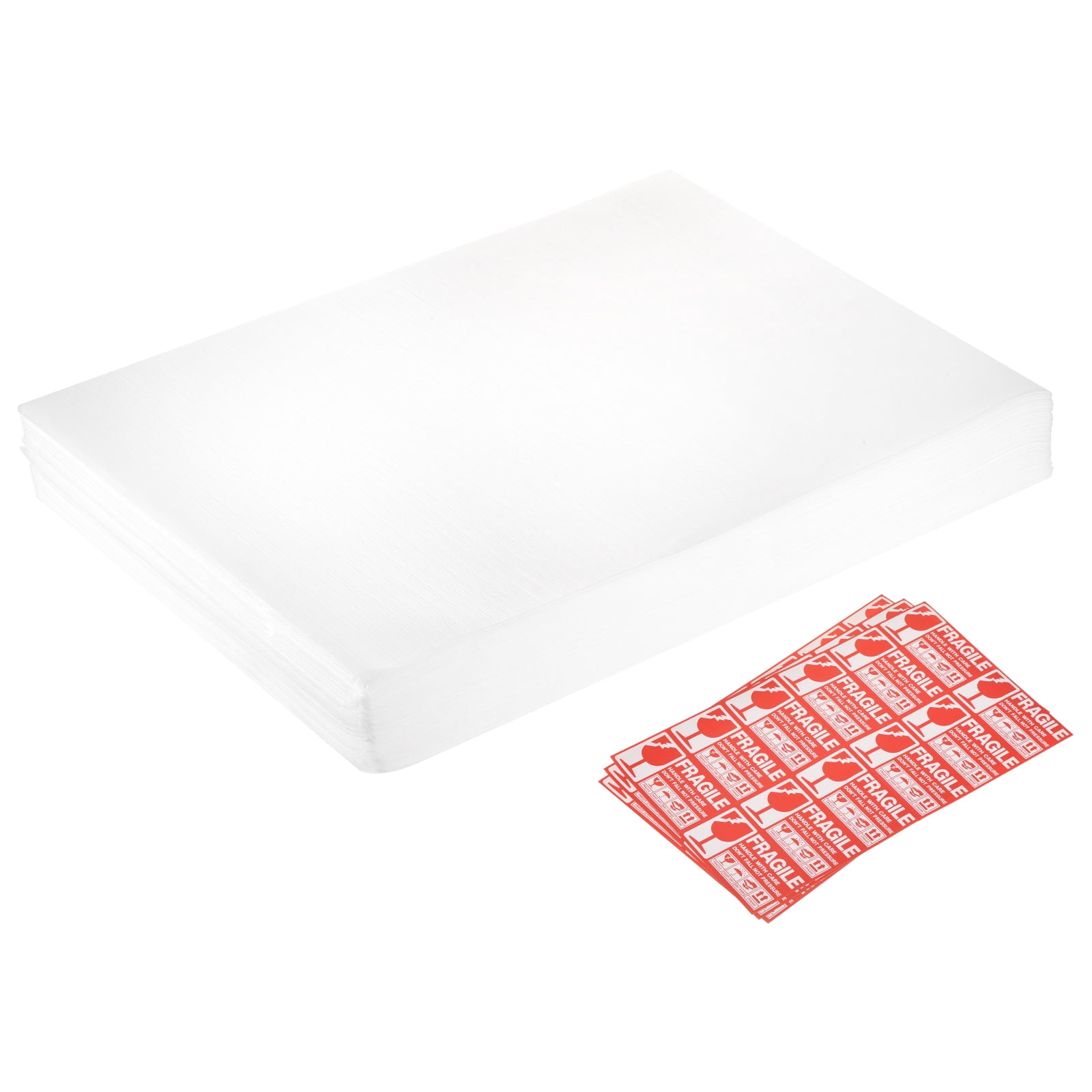 Uxcell Foam Packing Pouches, 50pcs 11.8x15.7 Inch Wrap Bubble Pouches Cushion Foam Packing Supplies White with 36 Fragile Tags