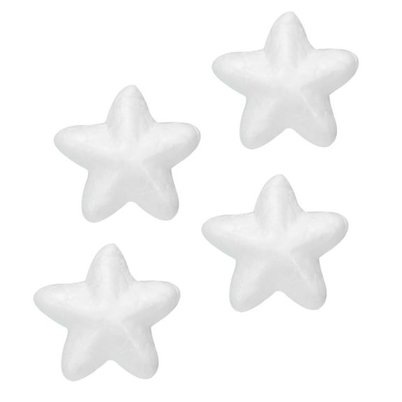 Uxcell Foam Stars for DIY Arts and Craft 1.18x1.18" Polystyrene Stars Project 4 Pack