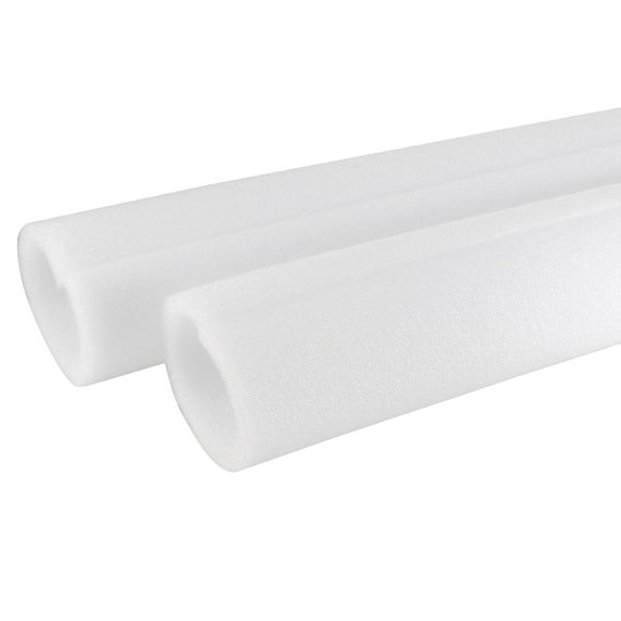 Uxcell Foam Tube Sponge Protective Sleeve 3.28ft Length 2.56 Inch for Pipe Insulation, 2 Pack