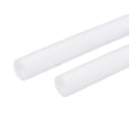 thumbnail image 1 of Uxcell 2 Pcs Foam Tube Sponge Protective Sleeve Heat Preservation Polyethylene Foamed Cotton White 0.7" x 1", 1 of 5