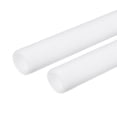 thumbnail image 1 of Uxcell 2 Pcs Foam Tube Sponge Protective Sleeve Heat Preservation Polyethylene Foamed Cotton White 0.9" x 1.3", 1 of 5