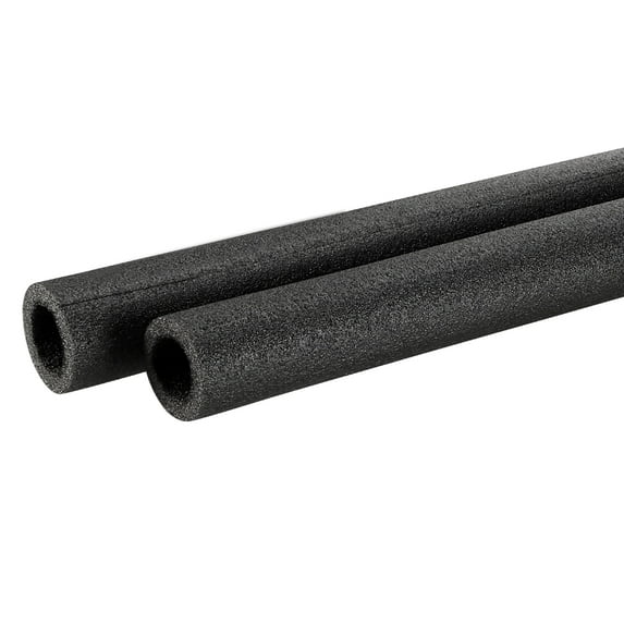 Uxcell Foam Tube Sponge Protective Sleeve Heat Preservation Black Sleeve 30mm(1.2 Inch) ID for Pipe Insulation, 2 Pack