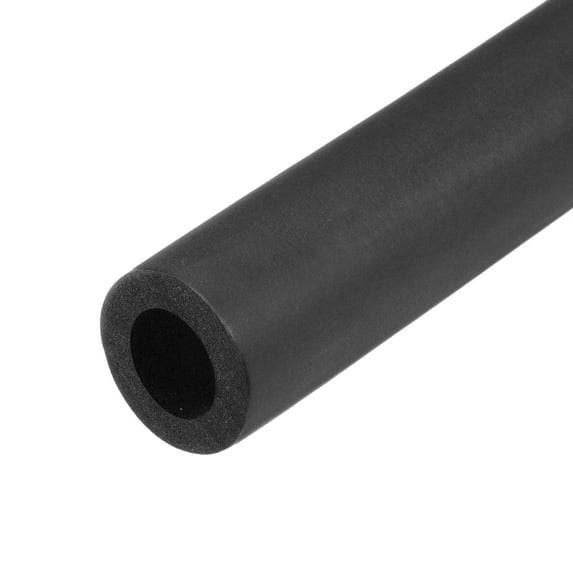 Uxcell NBR Foam Tubing for Handle Grip Support Pipe Insulation 18mm x 30mm Black