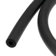 Uxcell 2Pcs Foam Tubing Tube Covers for Handle Grip Support Pipe Insulation Black 6mm x 16mm x 1m