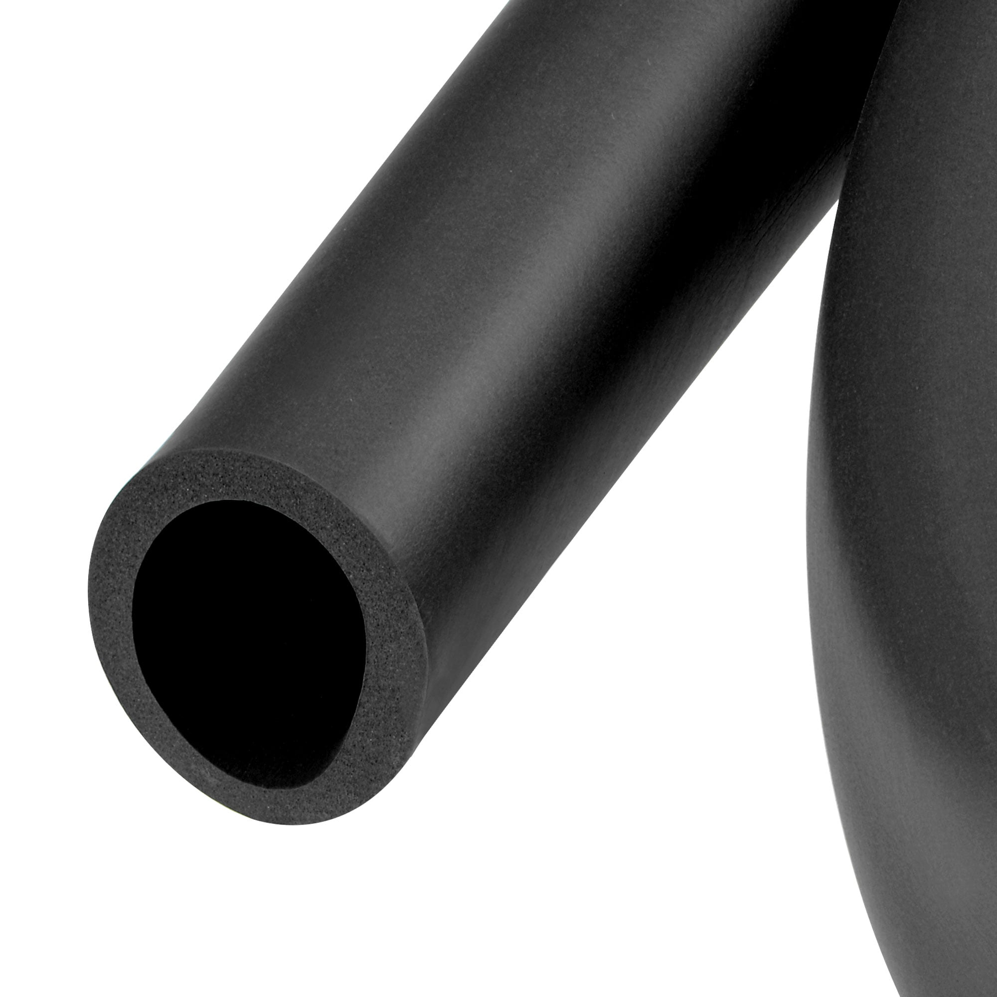 Uxcell Foam Tubing For Handle Grip & Pipe Insulation – 36mm ID X 46mm OD, 1m Length, Black, Rubber, -40°C To 80°C