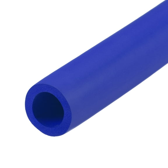 Uxcell Foam Tubing for Handle Grip Support Blue 0.87inch ID 1.26inch OD