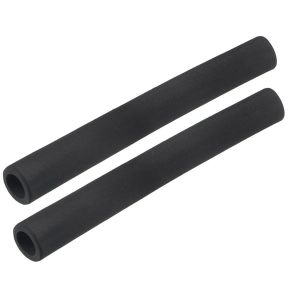 Uxcell Foam Tubing for Handle Grip Support, Pipe Insulation, 1-inch(25mm) ID 35mm OD 495mm Black 2pcs