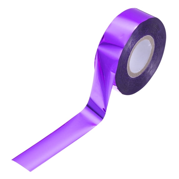 Uxcell Foil Transfer Sheets, Metallic Foil Paper Roll for Leather Hot Foil Stamping Machine DIY Craft Deep Purple