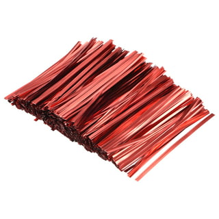 Dropship AMZ Plastic Twist Ties 8. Pack Of 2000 Red-Colored Twist Ties For  Cello Plastic Trash; Bread Bags. Plastic Coated Metal Ties. Bendable  Multi-Function Strong Wire Ties For Tying Gift Bags. Wholesale.