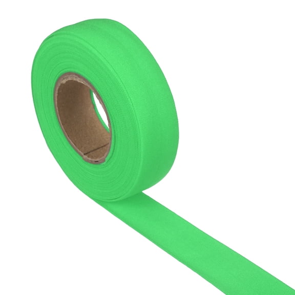 Uxcell Fold Over Elastic, 20mm 3/4" 10 Yards Elastic Ribbon Stretchy Fabric Band Trim for Sewing DIY Craft Hair Ties Bow Headbands Lingerie, Grass Green
