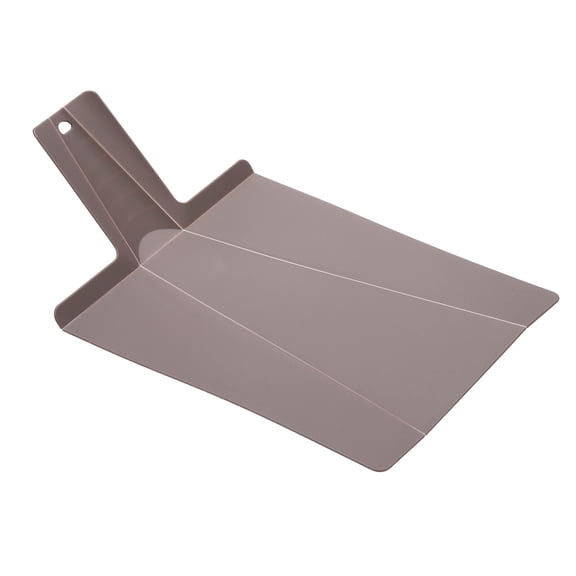 Uxcell Foldable Cutting Board, 15" x 8.5" Plastic Folding Cutting Board Chopping Mat Non-Slip for Cooking Camping, Brown