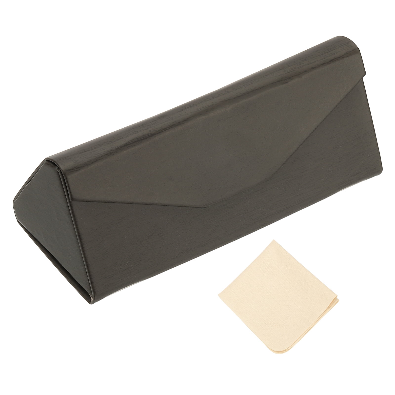 Uxcell Foldable Glasses Case, Triangle Magnetic Sunglasses 
