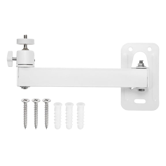 Uxcell Foldable Projector Wall Mount with 360 Rotating Gimbal for Indoor Home Theater Installation