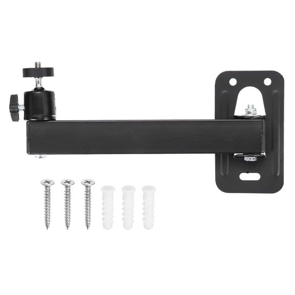 Uxcell Foldable Projector Wall Mount with 360 Rotating Gimbal for Indoor Home Theater Installation