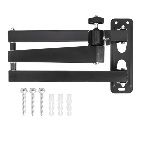 Uxcell Foldable Projector Wall Mount with 360 Rotating Gimbal for Indoor Home Theater Installation