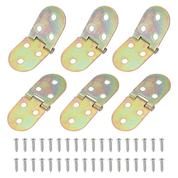 Uxcell Folding Table Flip Hinge, 270 Degree Butler Tray Hinges for Cabinets and Furniture Colorful