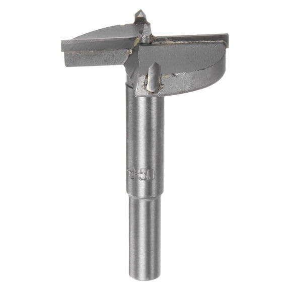 Uxcell Forstner Drill Bit 50mm (1-31/32") Tungsten Carbide Wood Hinge Drill Bit Woodworking