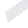 thumbnail image 1 of Uxcell Frameless Glass Shower Door Sweep Seal Strip F-Type with 3/4"(20mm) Drip Rail - 5/16"(8mm) x 39.37", 1 of 4