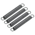 thumbnail image 1 of Uxcell Free Length Spring Steel Tension Spring Small Dual Hook Tension Spring Black 150mm 4 Pcs, 1 of 6