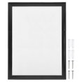 thumbnail image 1 of Uxcell Front Loading Poster Frame Picture Frames Wall Mounting Snap A2 Frame Aluminum Profile, Black, 1 of 5