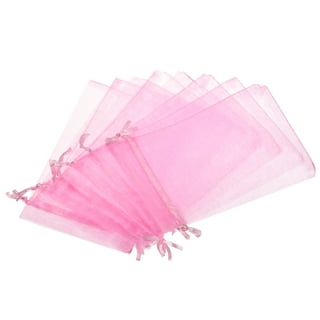 Pink Resealable Plastic Bags, Clear Storage Bags in 3 Sizes (120 Pack) –  Sparkle and Bash