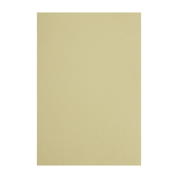 Uxcell Full Grain Leather Sheet 11.8" x 7.8" Natural Cow Leather Pieces Leather Fabric for DIY Craft Furniture Office Belts Book Covers, Beige