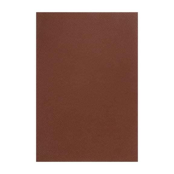 Uxcell Full Grain Leather Sheet 11.8" x 7.8" Natural Cow Leather Pieces Leather Fabric for DIY Craft Furniture Office Belts Book Covers, Brown