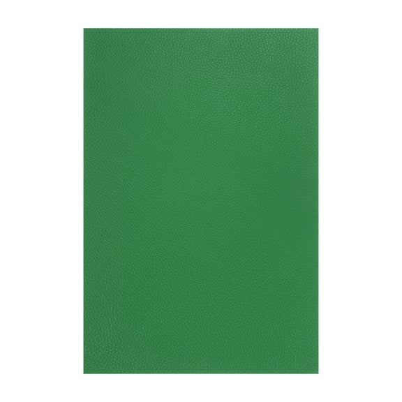 Uxcell Full Grain Leather Sheet 11.8" x 7.8" Natural Cow Leather Pieces Leather Fabric for DIY Craft Furniture Office Belts Book Covers, Green