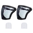 thumbnail image 1 of Uxcell Full Safety Face Shields, Anti Fogging Full Safety Face Protection Transparent Face Shield Grey, 1 of 7