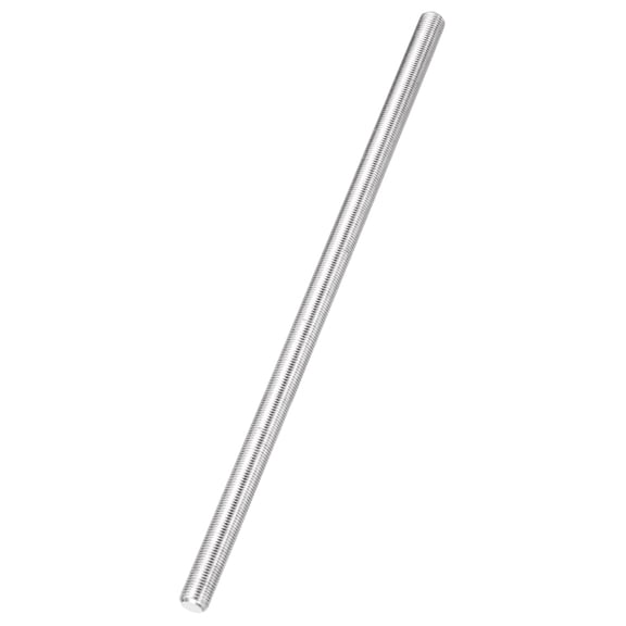 Uxcell Fully Threaded Rod, M10 x 1mm Pitch 304 Stainless Steel Right Hand Fine Threads Studs, 250mm/10" Long Threaded Screw Rods Fasteners for Anchors Bolts Hangers Clamps U Bolts