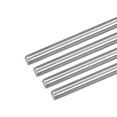 thumbnail image 1 of Uxcell Fully Threaded Rod M10 x 200mm 1.5mm Thread Pitch 304 Stainless Steel Right Hand Threaded Rods Bar Studs 4 Pack, 1 of 4