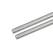 Uxcell Fully Threaded Rod M10 x 350mm 1.5mm Thread Pitch 304 Stainless Steel Right Hand Threaded Rods Bar Studs 2 Pack