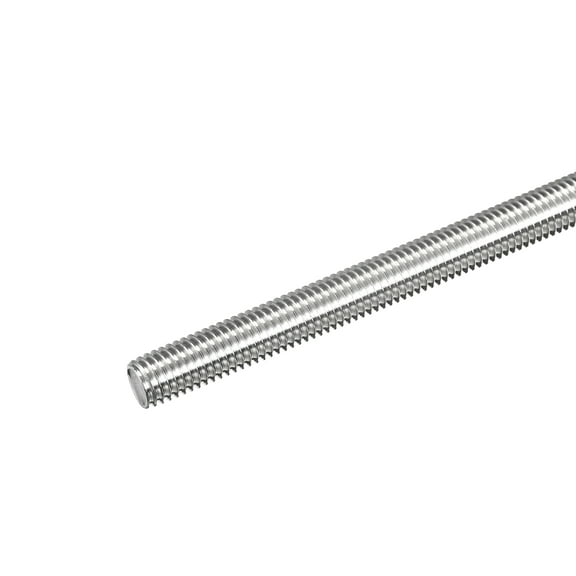 Uxcell Fully Threaded Rod M10 x 450mm 1.5mm Thread Pitch 304 Stainless Steel Right Hand Threaded Rods Bar Studs
