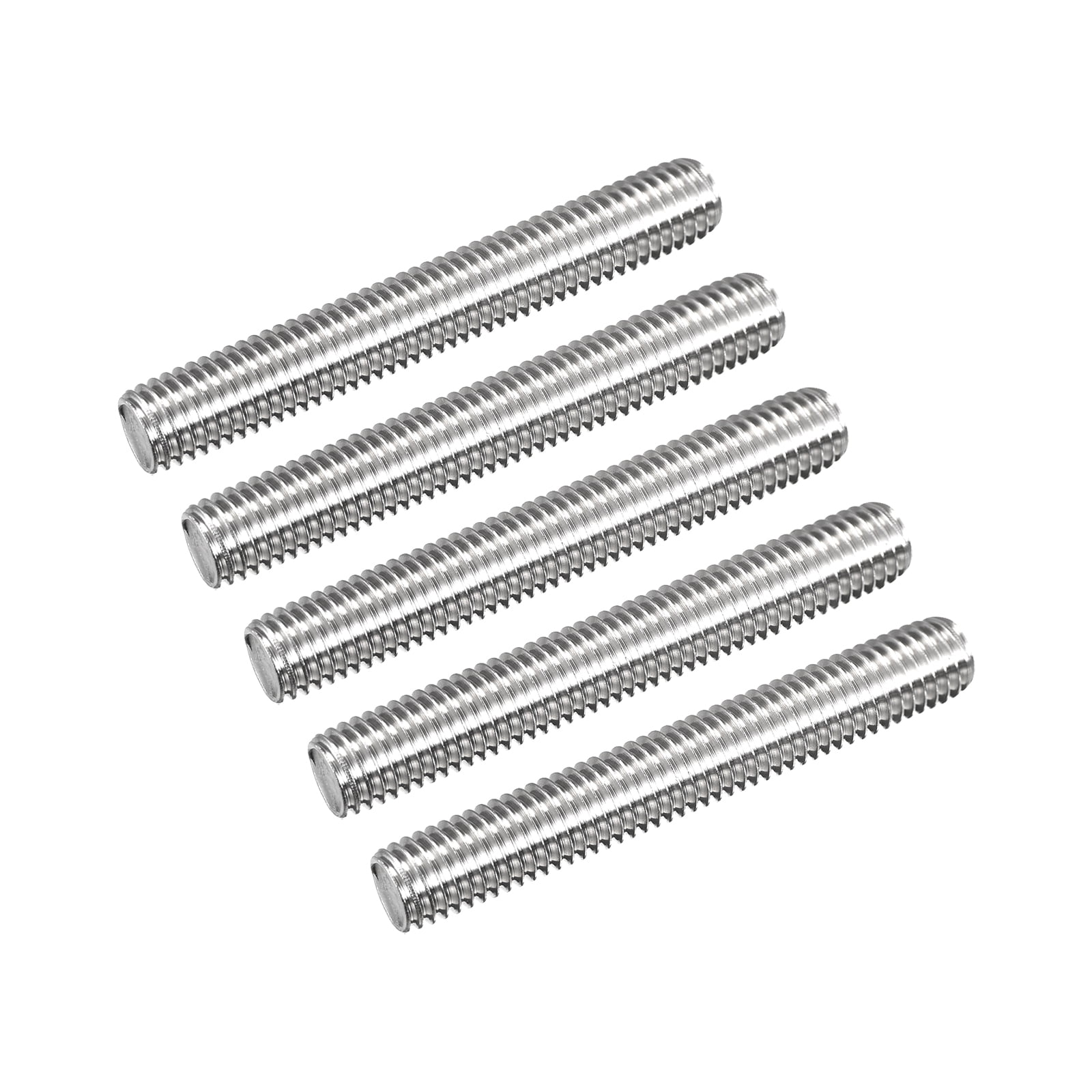 Uxcell Fully Threaded Rod M10 x 70mm 1.5mm Thread Pitch 304 Stainless ...