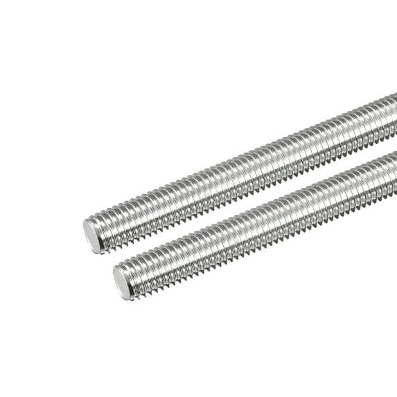 Uxcell Fully Threaded Rod M12 x 160mm 1.75mm Thread Pitch 304 Stainless Steel Right Hand Threaded Rods Bar Studs 2 Pack