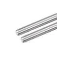 thumbnail image 1 of Uxcell Fully Threaded Rod M14 x 150mm 2mm Thread Pitch 304 Stainless Steel Right Hand Threaded Rods Bar Studs 2 Pack, 1 of 6