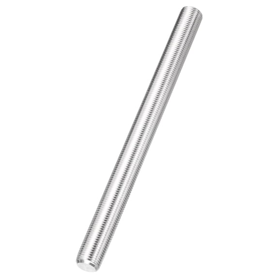 Uxcell Fully Threaded Rod, M16 x 1.5mm Pitch 304 Stainless Steel Right Hand Fine Threads Studs, 200mm/8" Long Threaded Screw Rods Fasteners for Anchors Bolts Hangers Clamps U Bolts