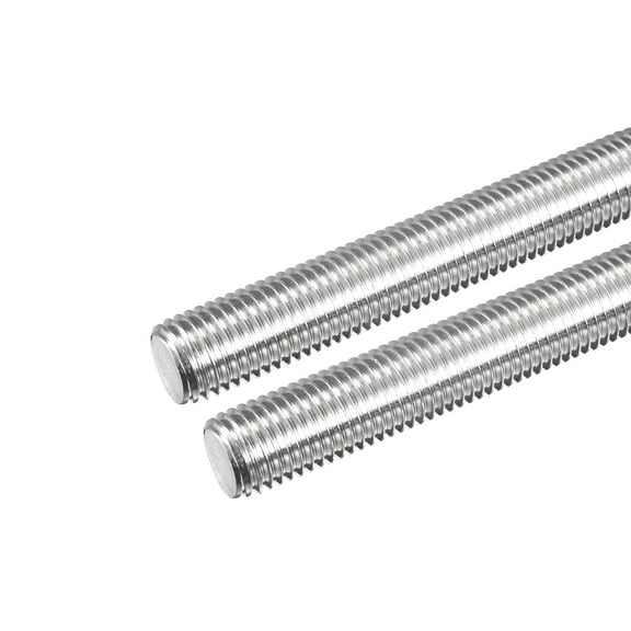 Uxcell Fully Threaded Rod M16 x 150mm 2mm Thread Pitch 304 Stainless Steel Right Hand Threaded Rods Bar Studs 2 Pack